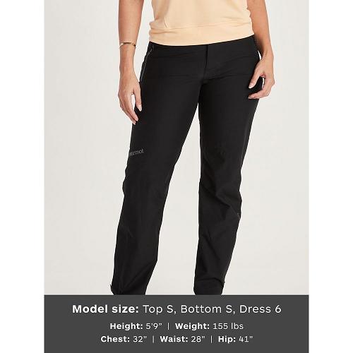 Marmot Minimalist Pants - Womens Rain Pants Black CA2067314 Canada